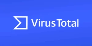 virustotal-logo fondo azul